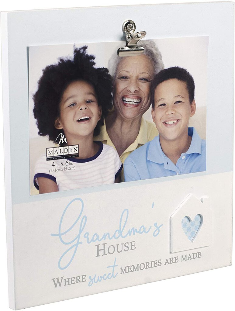 Malden Designs - 4x6 Grandma's House Frame w/clip