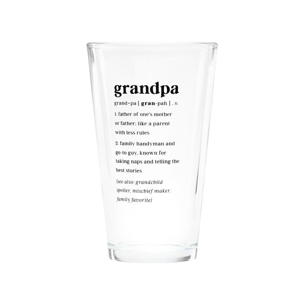 DEFINED Pint Glass - Grandpa