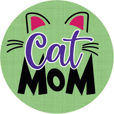Vinyl Sticker - Cat Mom