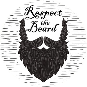 Vinyl Sticker - Respect the Beard