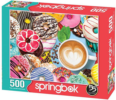 Springbok - Donuts n' Coffee 500pc Jigsaw Puzzle
