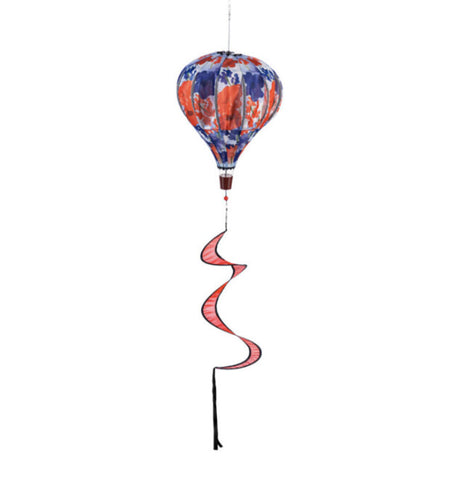 Patriotic Floral Balloon Spinner