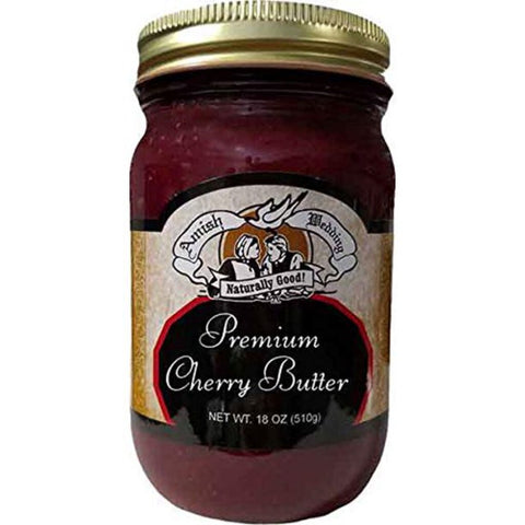 Amish Wedding Foods Premium Cherry Butter 16oz