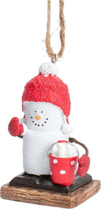 S'mores Ornament - Snowball Fight