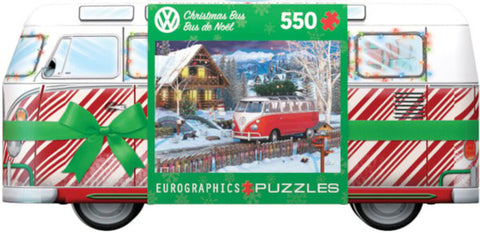 Eurographics 3D Jigsaw Puzzle - Christmas Bus 550pc