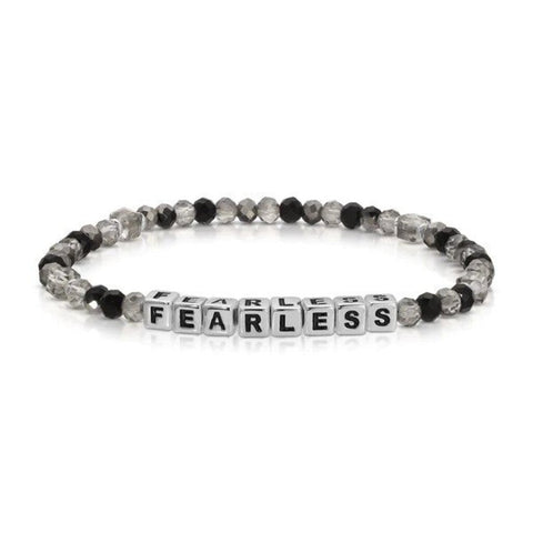 Colorful Words Bracelet - Fearless