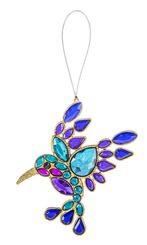 Crystal Expressions - 4" Hummingbird Ornament