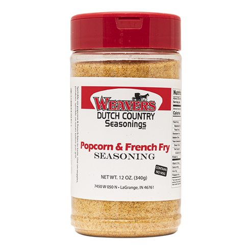 Weavers Dutch Country - Popcorn & French Fry Seasoning 8oz