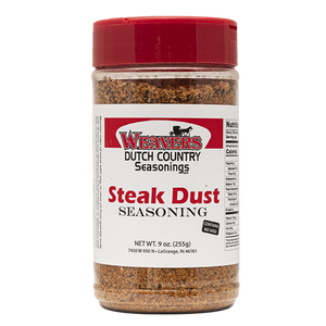 Weavers Dutch Country Steak Dust Seasoning 8oz