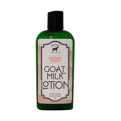 Bates Farm Goat Milk Lotion - Georgia Peach 4oz