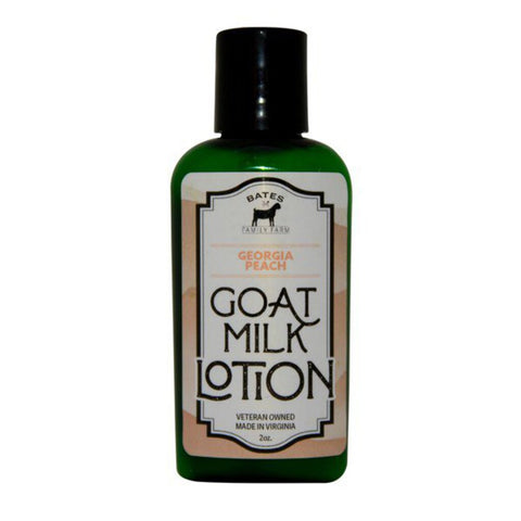 Bates Farm Goat Milk Lotion - Georgia Peach 2oz