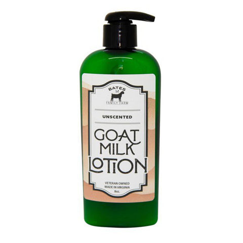 Bates Farm Goat Milk Lotion - Unscented 8oz