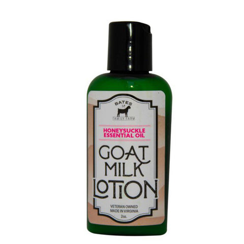 Bates Farm Goat Milk Lotion - Honeysuckle 2oz