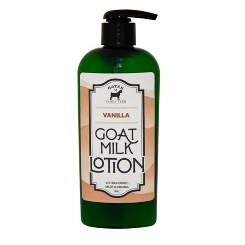 Bates Farm Goat Milk Lotion - Vanilla 8oz