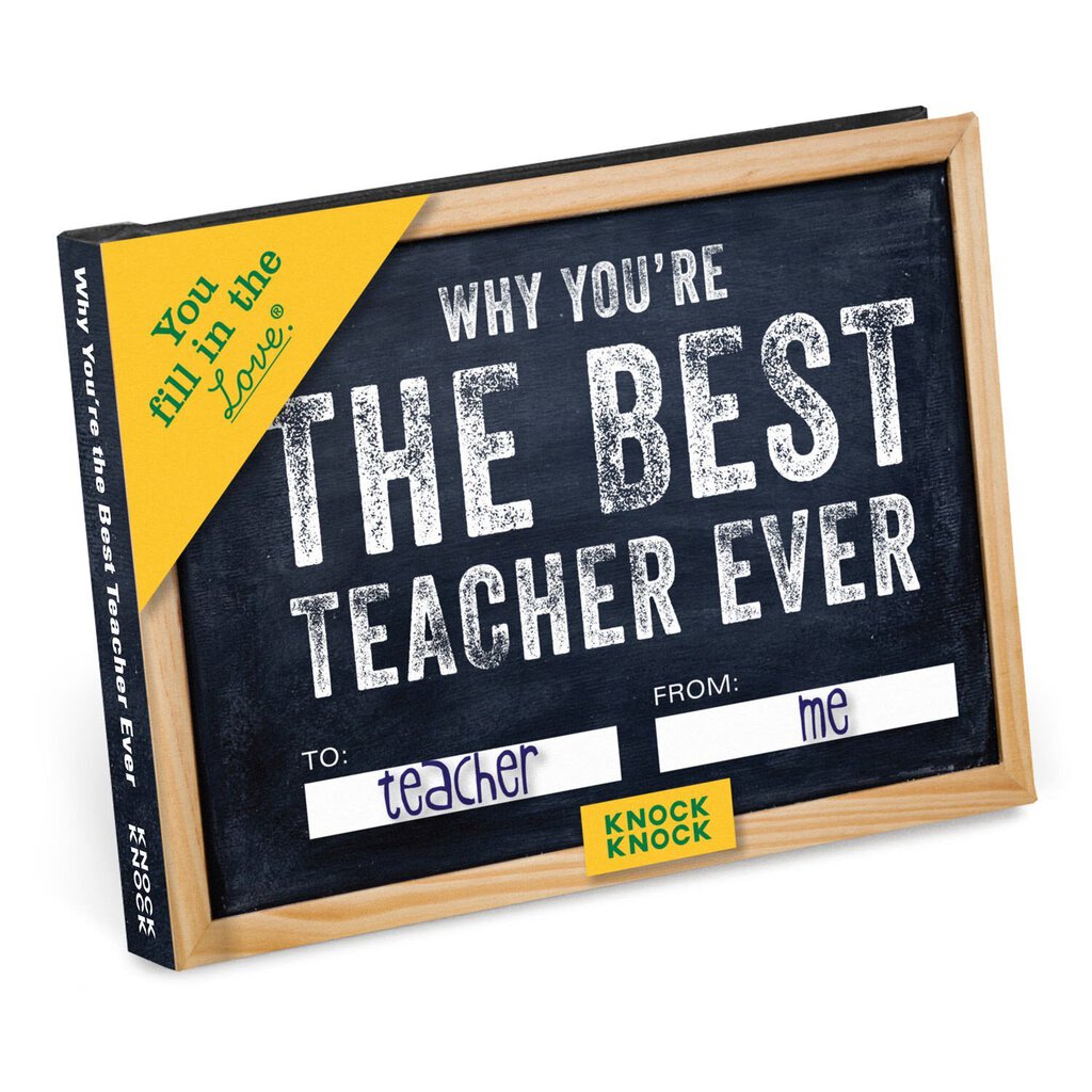 Knock Knock - Fill in Book - Why You're The Best Teacher Ever