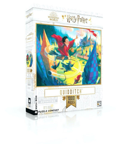 New York Puzzle Company - Harry Potter Quidditch 1000pc Jigsaw Puzzle