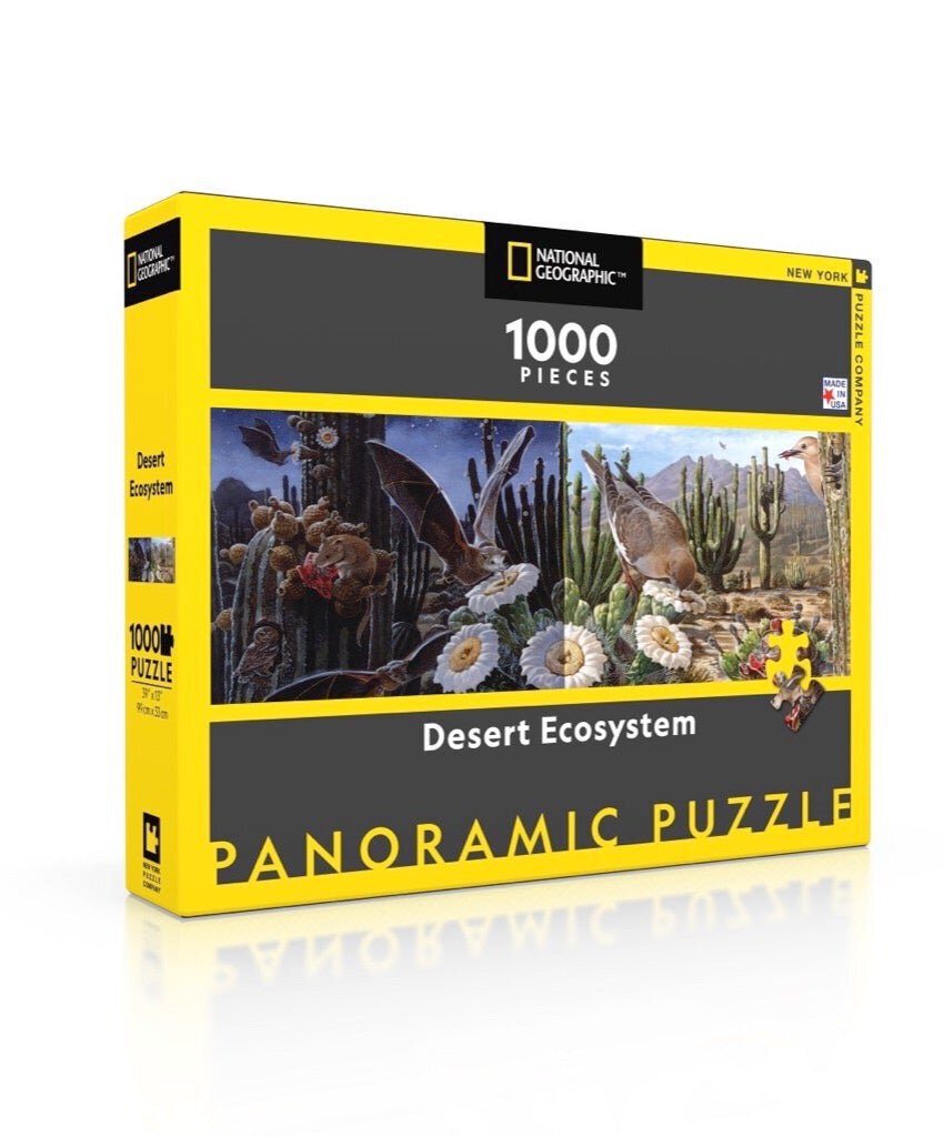 New York Puzzle Company - Desert Ecosystem 1000pc Jigsaw Puzzle