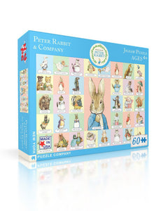 New York Puzzle Company - Peter Rabbit & Co. 60pc Jigsaw Puzzle