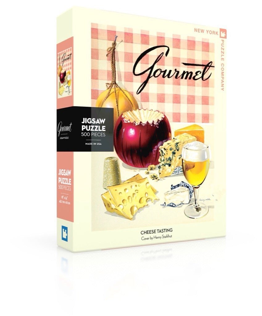 New York Puzzle Company - Cheese Tasting 500pc Jigsaw Puzzle