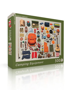 New York Puzzle Company - Camping Collection 500pc Jigsaw Puzzle