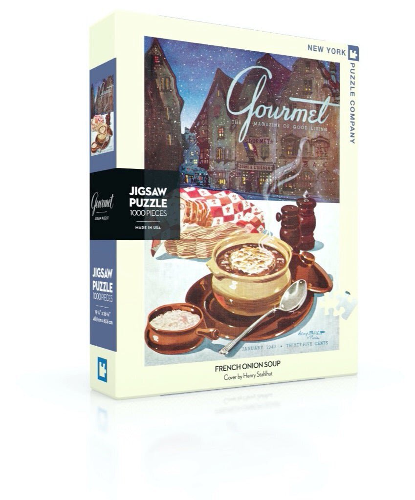 New York Puzzle Company - French Onion Soup 1000pc Jigsaw Puzzle
