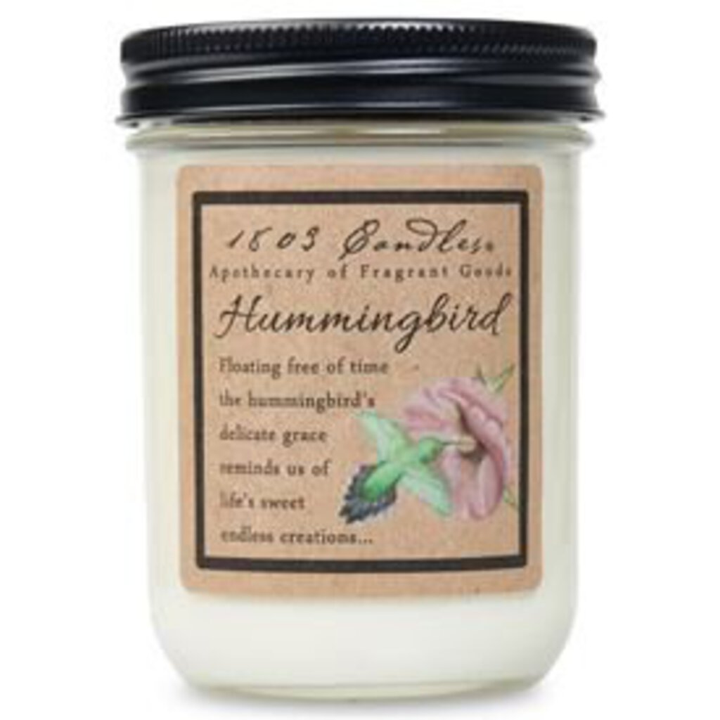 1803 Candles - Hummingbird Original 14oz Jar Candle