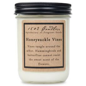 1803 Candles - Honeysuckle Vines Original 14oz Jar Candle