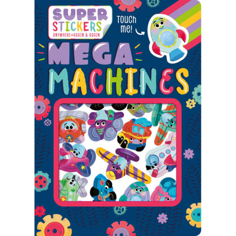 Mega Machines Super Sticker Book