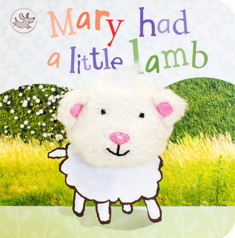 Mary Had a Little Lamb Chunky Finger Puppet Book