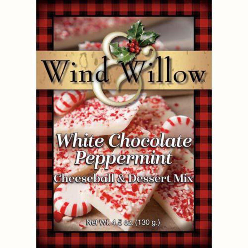 Wind & Willow - White Chocolate Peppermint Cheeseball & Dessert Mix