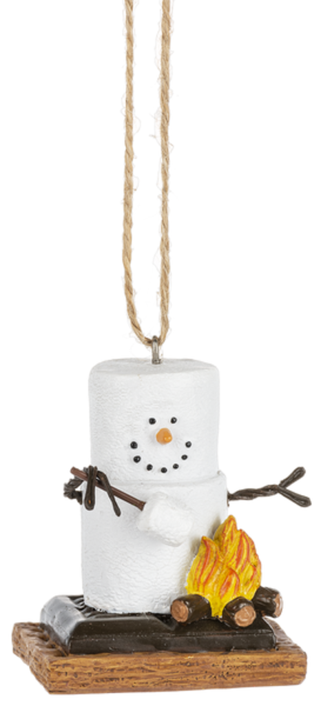 S'mores Ornament - Roasting Marshmallows