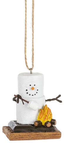S'mores Ornament - Roasting Marshmallows