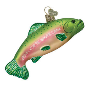 Old World Christmas - Rainbow Trout Blown Glass Ornament