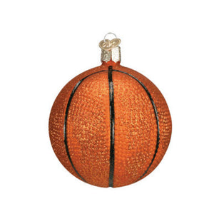 Old World Christmas - Basketball Blown Glass Ornament