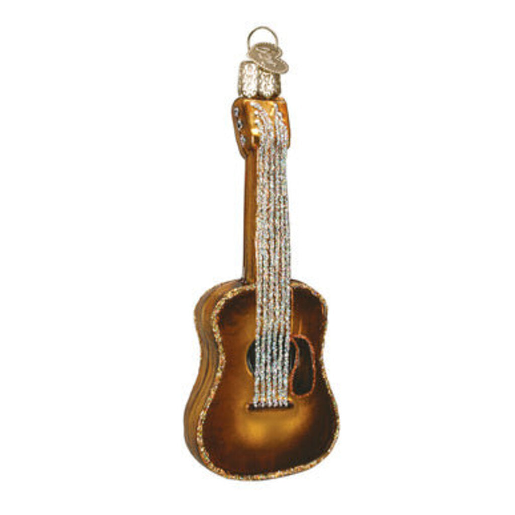 Old World Christmas - Guitar Blown Glass Ornament
