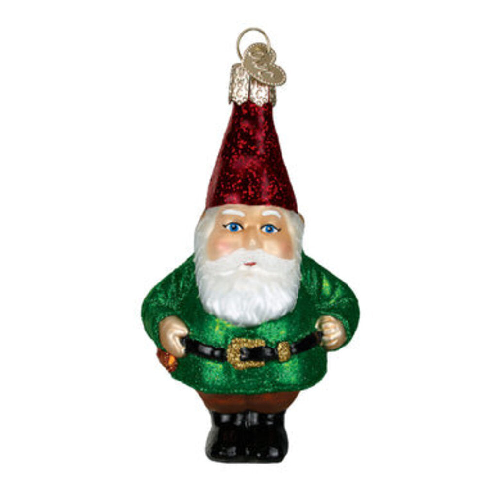 Old World Christmas - Gnome Blown Glass Ornament