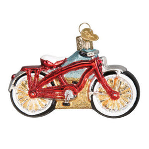 Old World Christmas - Cruise Bike Blown Glass Ornament