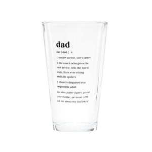 DEFINED Pint Glass - Dad