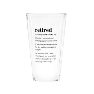 DEFINED Pint Glass - Retired