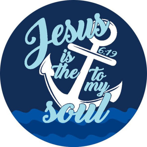 Vinyl Sticker - Jesus is the Anchor