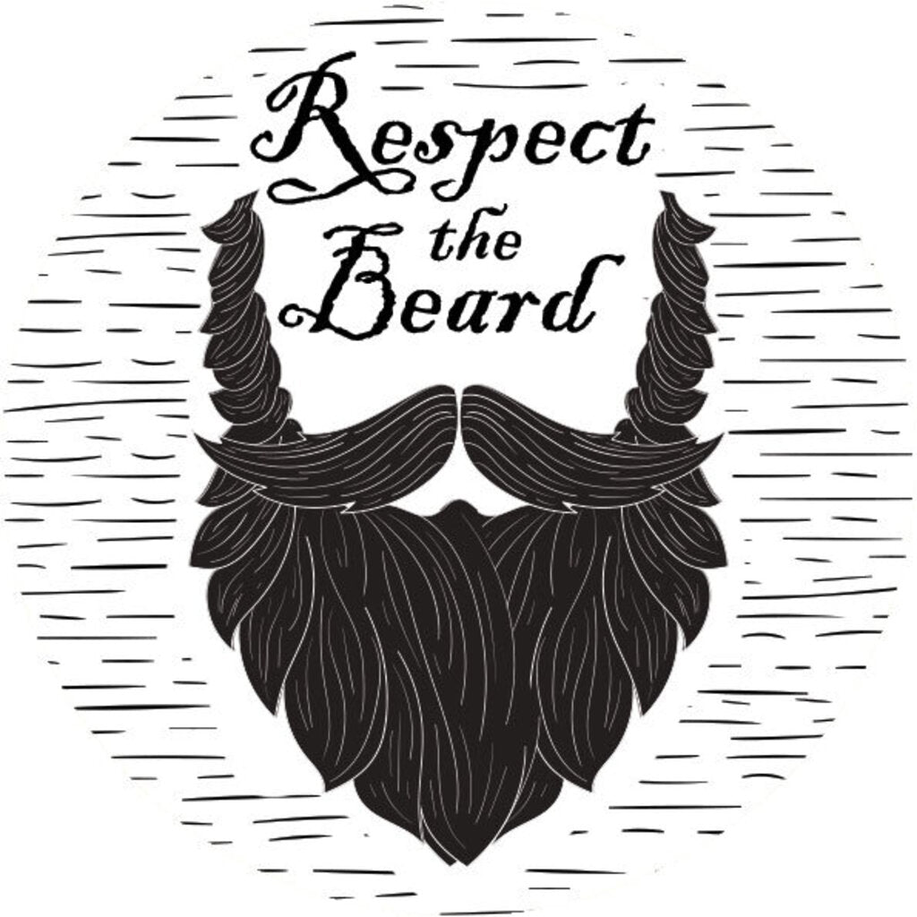 Vinyl Sticker - Respect the Beard