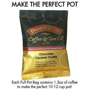 Door County Coffee - Chocolate Caramel Truffle Full Pot Bag