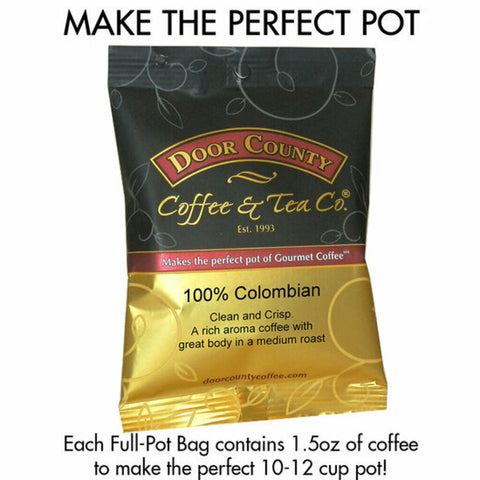 Door County Coffee - 100% Colombian Full Pot Bag