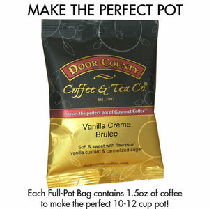 Door Country Coffee - Vanilla Creme Brulee Full Pot Bag