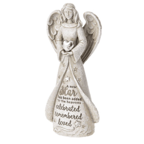 Memorial Angel Figurine - A New Star Has Been Added