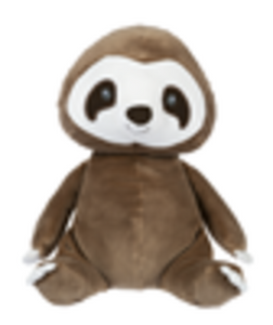9" Cuddle Me Sloth with Rattle