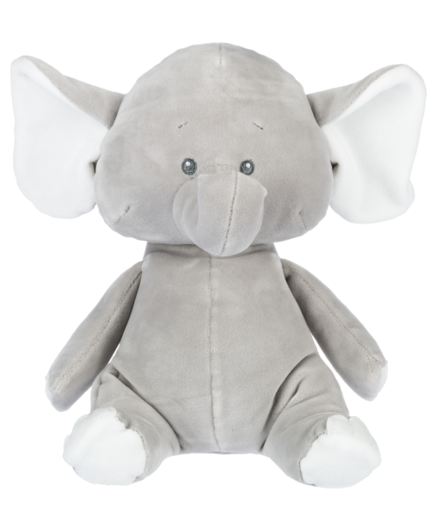 9" Cuddle Me Elephant with Rattle