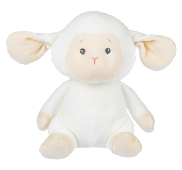 9" Cuddle Me Lamb with Rattle