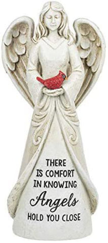 11" Memorial Angel Figurine - Angels Hold You Close