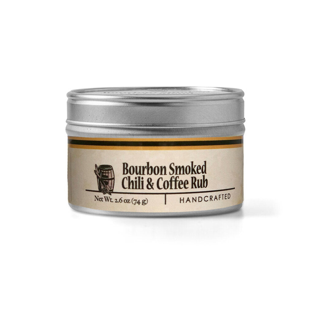 Bourbon Barrel Foods - Bourbon Smoked Chili & Coffee Rub - 2.6 oz